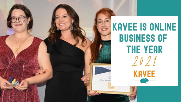 Kavee wins Pet Industry Federation's Online Business of the Year 2021
