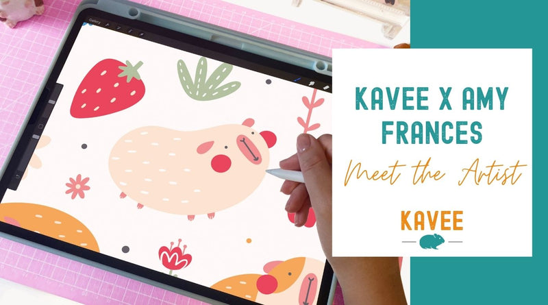 Kavee X Amy Frances: Meet the Artist Behind Kavee's New Guinea Pig Collection