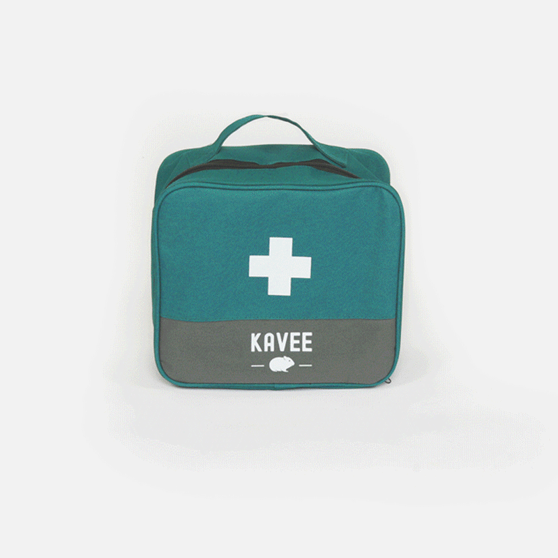 360 gif of Kavee Medical Care Kit bag on white background