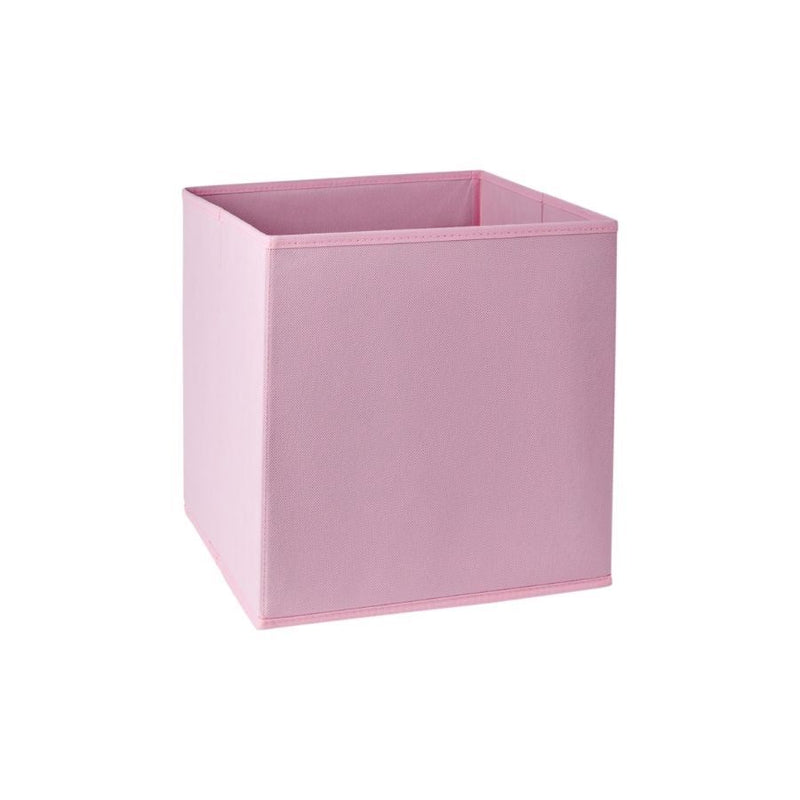 Back of One storage box cube for guinea pig CC cage UnicornLight Pink Kavee