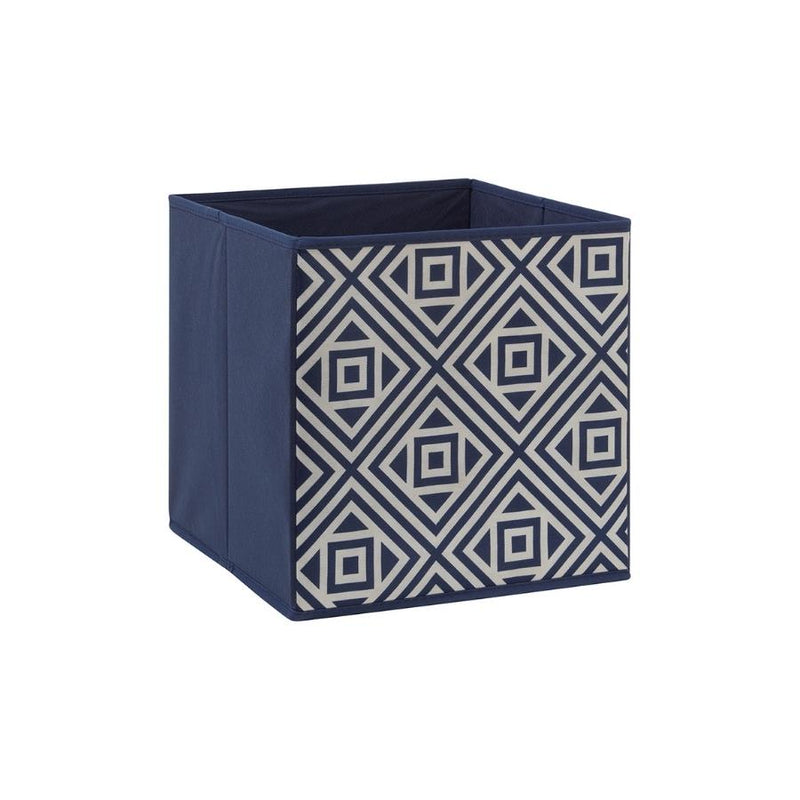 cube storage box for C&C cage kavee guinea pig navy blue geometric UK