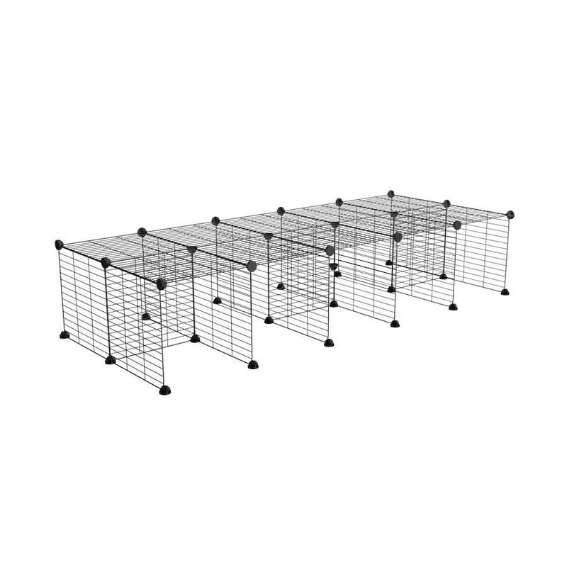 A C&C guinea pig cage stand size 5x2 with safe baby bars grids by kavee UK