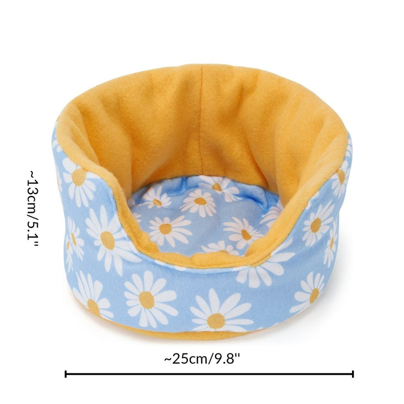 Dimensions of a guinea pig sofa bed cuddle cup daisy pattern
