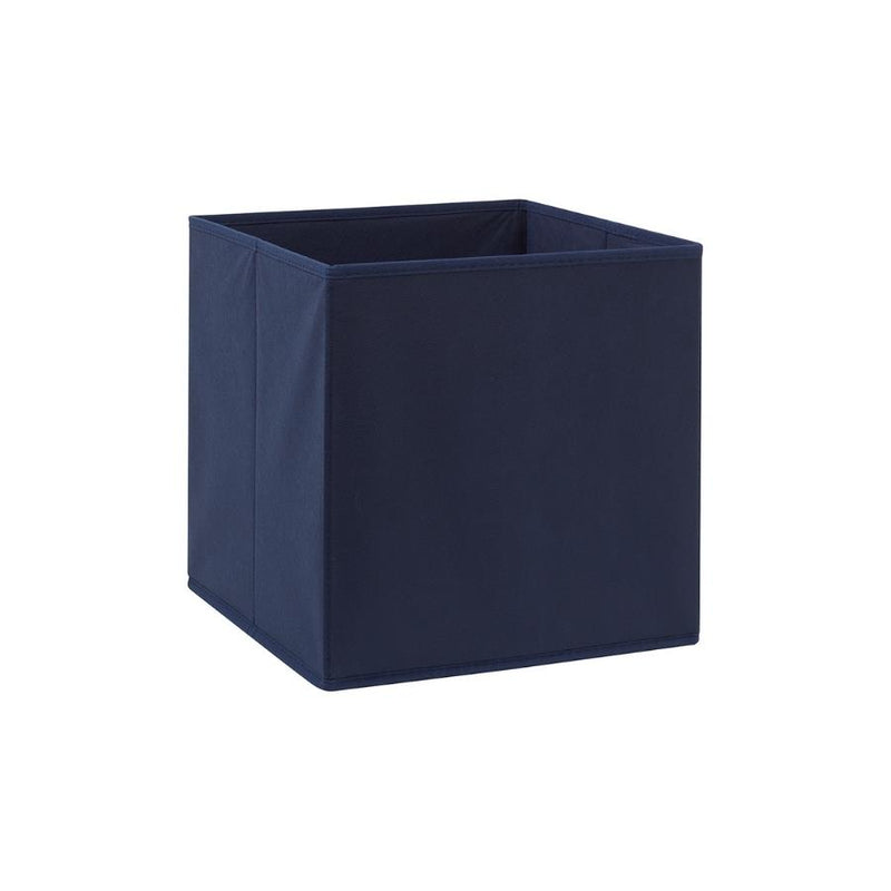 back of cube storage box for C&C cage kavee guinea pig navy blue geometric UK